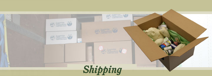 Research Mannikins Shipping Information